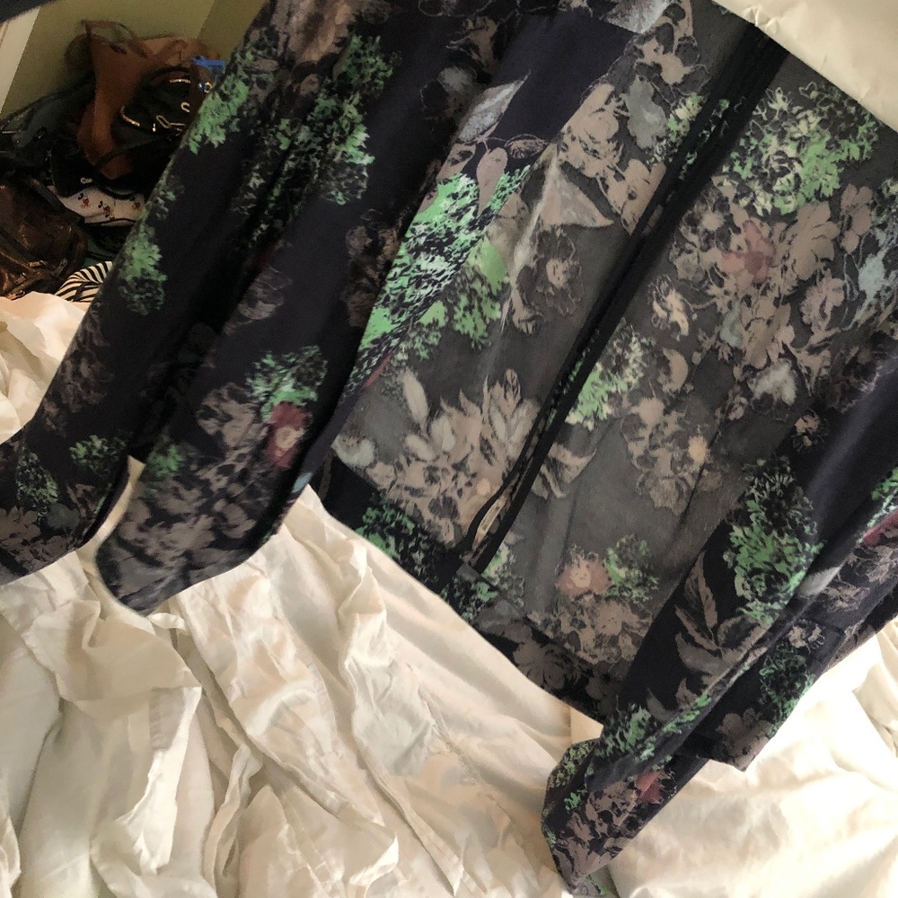 Light Floral jacket